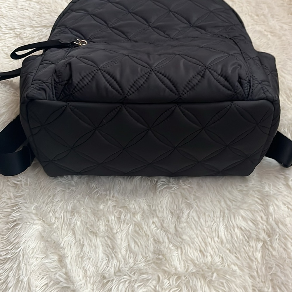 Kate Spade Black Quilted Backpack - Picture 7 of 17